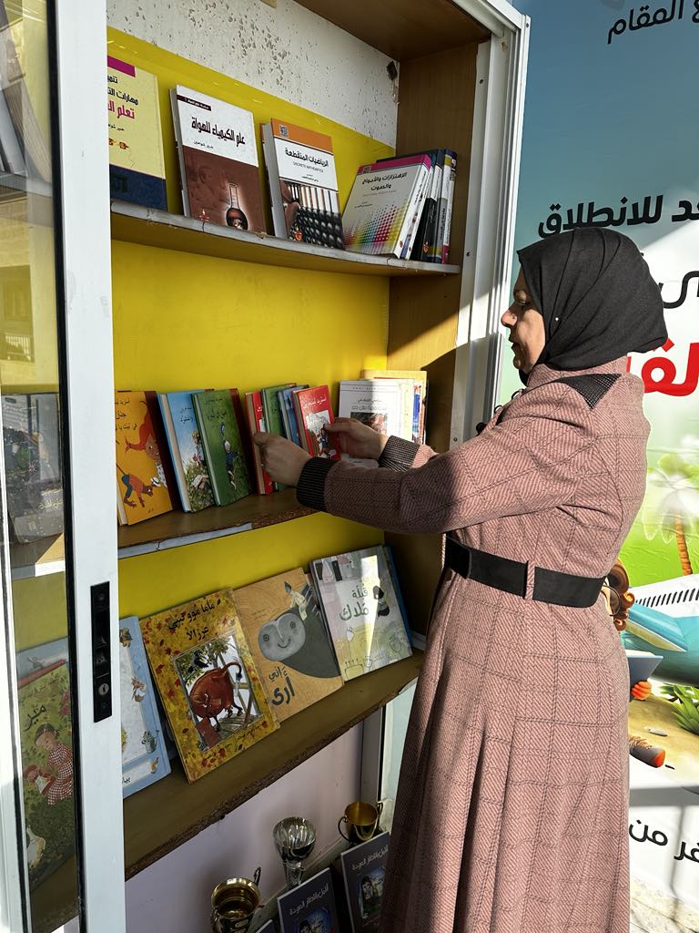  استثمار كل جوانب البيئة المدرسية لنشر الحملة و التشجيع على القراءة